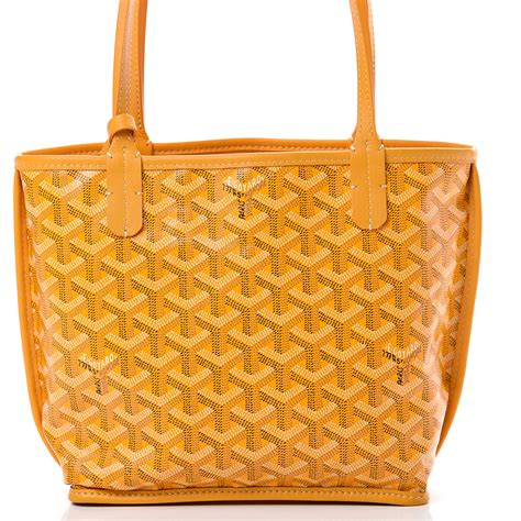 goyard anjou yellow|goyard anjou mini price euro.